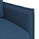 Sofa Sæt 2 pcs Blå 156 x 82 x 85 cm Stof