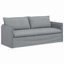 Sofa Sæt 2 pcs Lysegrå 196 x 82 x 85 cm Stof