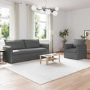 Sofa Sæt 2 pcs Mørkegrå 196 x 82 x 85 cm Stof