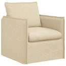 Sofa Sæt 2 pcs Cremefarvet 196 x 82 x 85 cm Stof