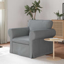 Sofa Lysegrå 95 x 82 x 80 cm Stof