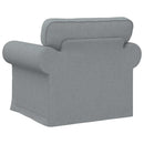 Sofa Lysegrå 95 x 82 x 80 cm Stof
