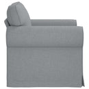 Sofa Lysegrå 95 x 82 x 80 cm Stof