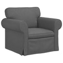 Sofa Mørkegrå 95 x 82 x 80 cm Stof