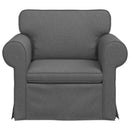 Sofa Mørkegrå 95 x 82 x 80 cm Stof