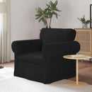 Sofa Sort 95 x 82 x 80 cm Stof