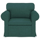 Sofa Mørkegrøn 95 x 82 x 80 cm Stof
