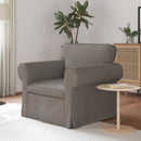 Sofa Gråbrun 95 x 82 x 80 cm Stof