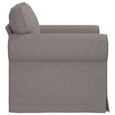 Sofa Gråbrun 95 x 82 x 80 cm Stof