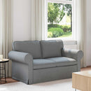 Sofa Lysegrå 155 x 82 x 80 cm Stof