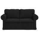 Sofa Sort 155 x 82 x 80 cm Stof