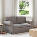 Sofa Gråbrun 155 x 82 x 80 cm Stof