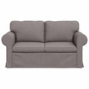 Sofa Gråbrun 155 x 82 x 80 cm Stof
