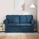 Sofa Blå 155 x 82 x 80 cm Stof