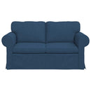 Sofa Blå 155 x 82 x 80 cm Stof