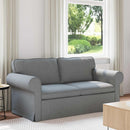 Sofa Lysegrå 175 x 82 x 80 cm Stof