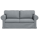 Sofa Lysegrå 175 x 82 x 80 cm Stof