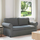 Sofa Mørkegrå 175 x 82 x 80 cm Stof