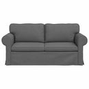Sofa Mørkegrå 175 x 82 x 80 cm Stof