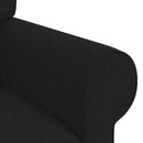 Sofa Sort 175 x 82 x 80 cm Stof