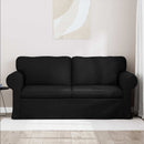 Sofa Sort 175 x 82 x 80 cm Stof