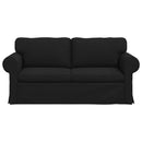 Sofa Sort 175 x 82 x 80 cm Stof