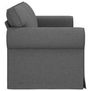 Sofa Mørkegrå 215 x 82 x 80 cm Stof