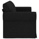 Sofa Sort 215 x 82 x 80 cm Stof