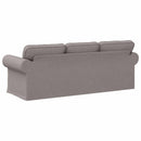 Sofa Gråbrun 215 x 82 x 80 cm Stof