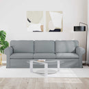 Sofa Lysegrå 245 x 82 x 80 cm Stof