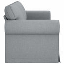 Sofa Lysegrå 245 x 82 x 80 cm Stof