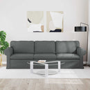 Sofa Mørkegrå 245 x 82 x 80 cm Stof