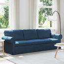 Sofa Blå 245 x 82 x 80 cm Stof