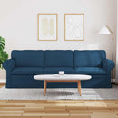 Sofa Blå 245 x 82 x 80 cm Stof