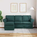 Sofa Mørkegrøn 195 x 138 x 80 cm Stof