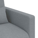Sofa Lysegrå 78 x 78 x 80 cm Stof