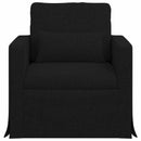 Sofa Sort 78 x 78 x 80 cm Stof