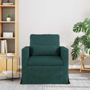 Sofa Mørkegrøn 78 x 78 x 80 cm Stof