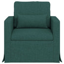 Sofa Mørkegrøn 78 x 78 x 80 cm Stof