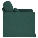 Sofa Mørkegrøn 78 x 78 x 80 cm Stof
