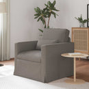 Sofa Gråbrun 78 x 78 x 80 cm Stof