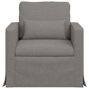 Sofa Gråbrun 78 x 78 x 80 cm Stof