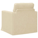 Sofa Creme 78 x 78 x 80 cm Stof
