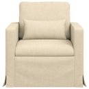 Sofa Creme 78 x 78 x 80 cm Stof