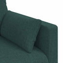 Sofa Mørkegrøn 139 x 78 x 80 cm Stof