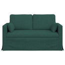 Sofa Mørkegrøn 139 x 78 x 80 cm Stof