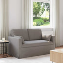 Sofa Gråbrun 139 x 78 x 80 cm Stof