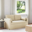 Sofa Creme 139 x 78 x 80 cm Stof