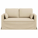 Sofa Creme 139 x 78 x 80 cm Stof