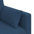 Sofa Blå 139 x 78 x 80 cm Stof